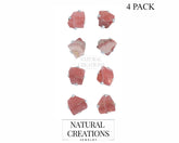 rhodochrosite earrings